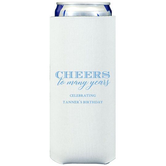 Cheers To Many Years Collapsible Slim Huggers