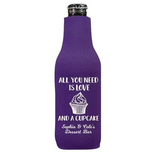 All You Need Is Love and a Cupcake Bottle Huggers