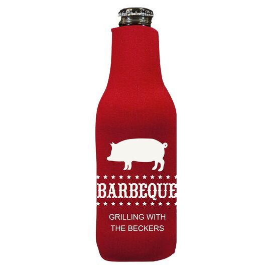 BBQ Pig Bottle Huggers