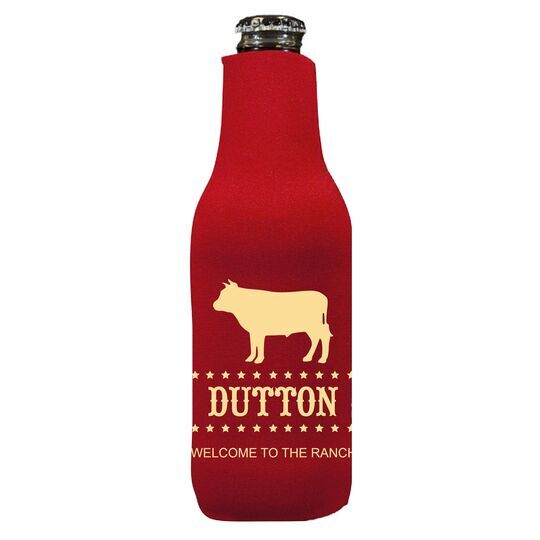 BBQ Cow Bottle Huggers