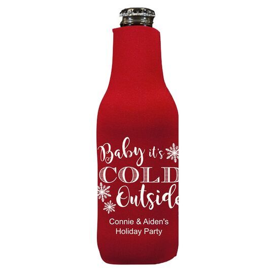 Baby It's Cold Outside Bottle Huggers