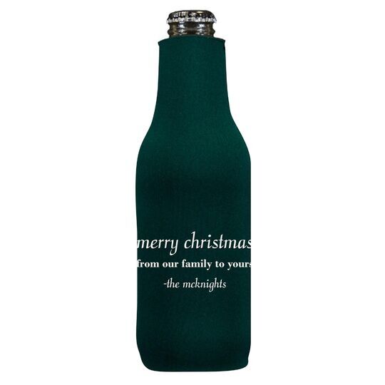 Any Text You Want Bottle Huggers