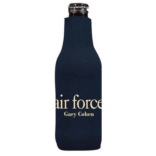 Big Word Air Force Bottle Huggers