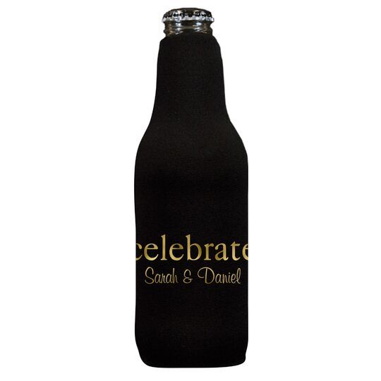 Big Word Celebrate Bottle Huggers