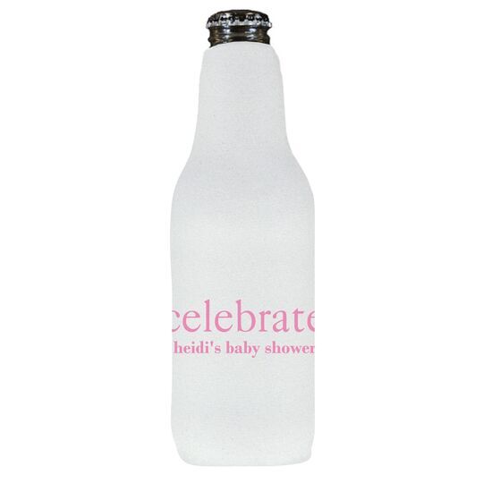 Big Word Celebrate Bottle Huggers