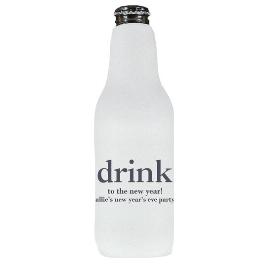 Big Word Drink Bottle Huggers