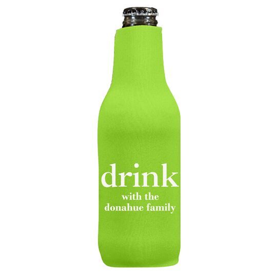 Big Word Drink Bottle Huggers
