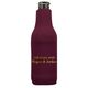 Basic Text of Your Choice Bottle Huggers Image 1 of 3