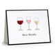 Wine Flight Folded Note Cards Image 3 of 3