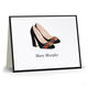 Classic Pumps Folded Note Cards Image 3 of 3
