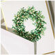 Mistletoe Wreath Folded Holiday Cards- Raised Ink Image 2 of 3