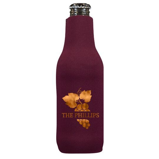 Wine Grapes Bottle Huggers