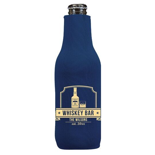 Whiskey Bar Bottle Huggers