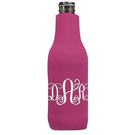 Vine Monogram Bottle Huggers