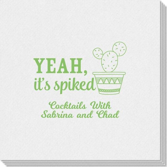 Yeah It's Spiked Linen Like Napkins