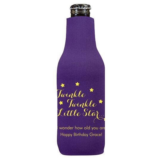 Twinkle Twinkle Little Star Bottle Huggers