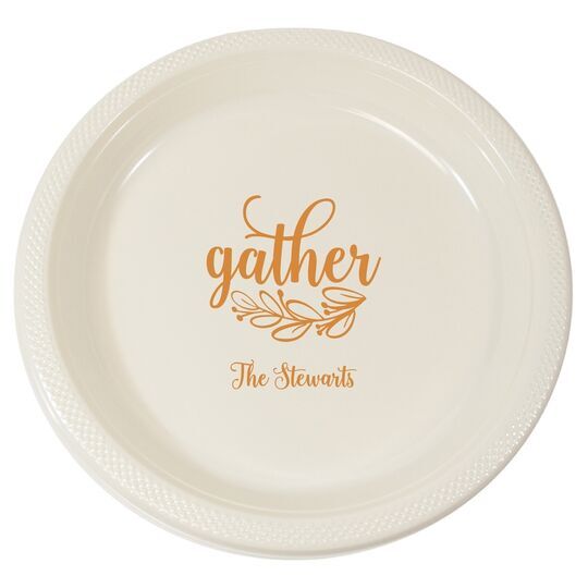 Gather Plastic Plates