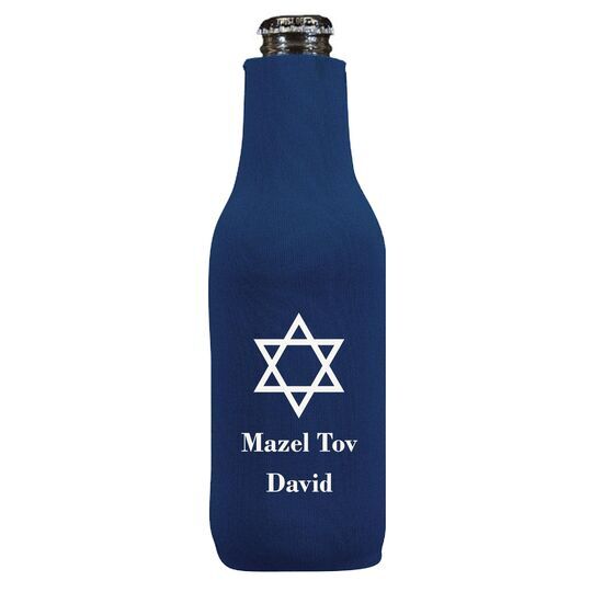 Traditional Star of David Bottle Huggers