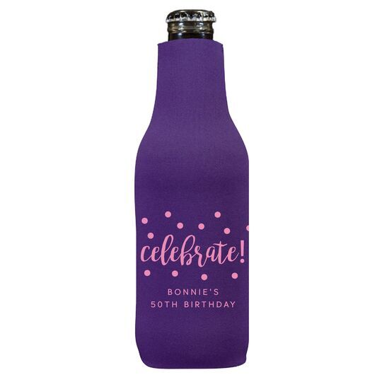 Confetti Dots Celebrate Bottle Huggers