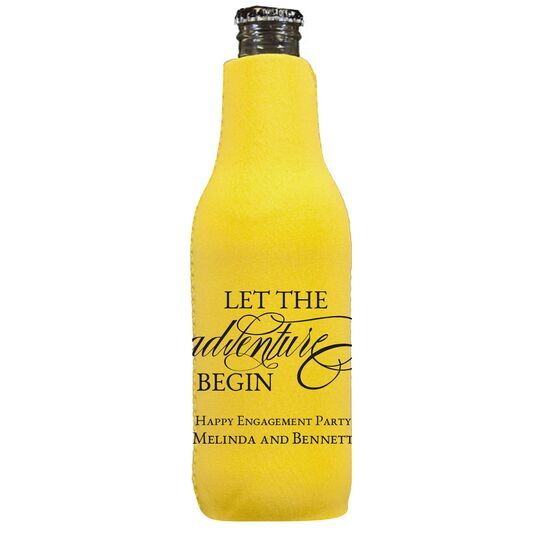 Let the Adventure Begin Bottle Huggers