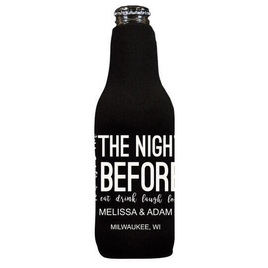The Night Before Bottle Huggers