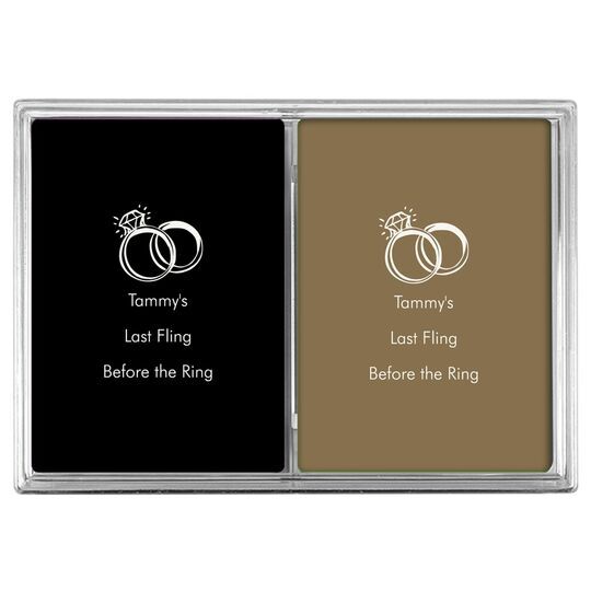 Wedding Rings Double Deck Playing Cards