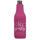 Confetti Dots Let's Party Bottle Huggers Image 1 of 5