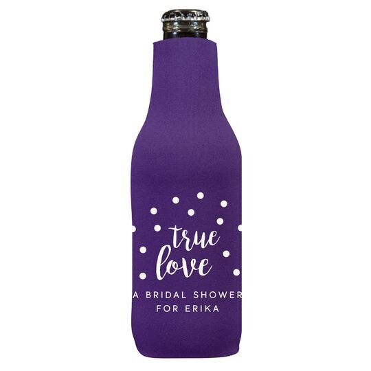 Confetti Dots True Love Bottle Huggers