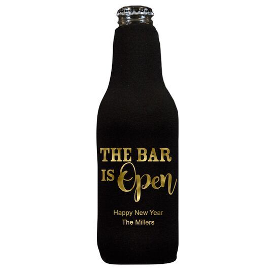 The Bar is Open Bottle Huggers