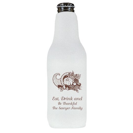 Thanksgiving Horn Bottle Huggers