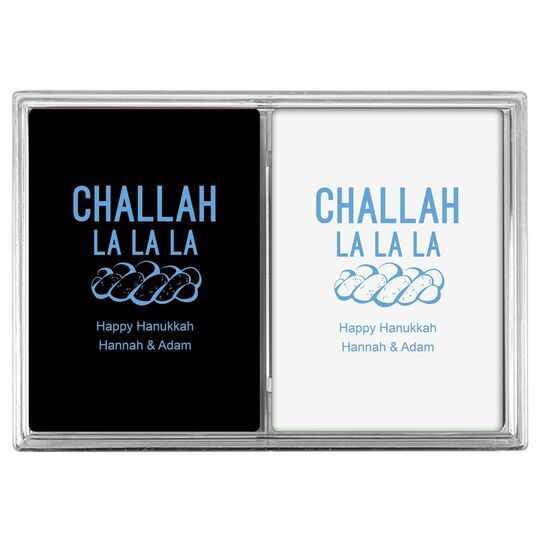 Challah La La La Double Deck Playing Cards