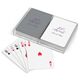 Elegant 25th Anniversary Double Deck Playing Cards Image 2 of 2
