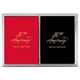 Elegant 40th Anniversary Double Deck Playing Cards Image 1 of 2