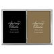 Elegant Anniversary Celebration Double Deck Playing Cards Image 1 of 2