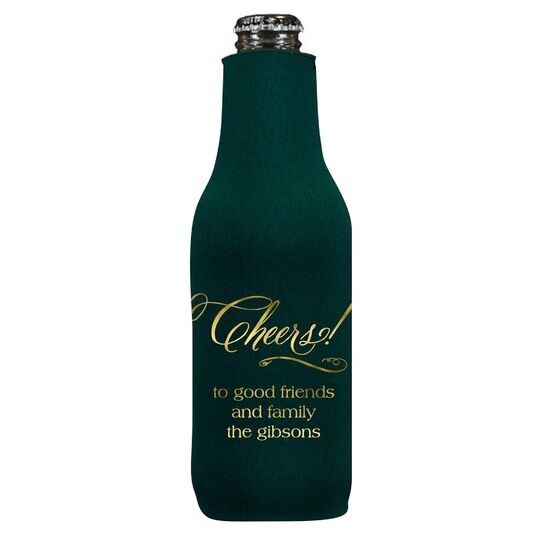 Elegant Cheers Bottle Huggers