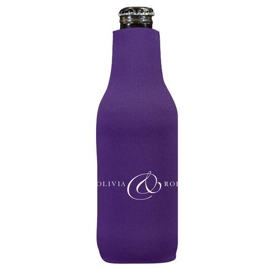 Elegant Ampersand Bottle Huggers