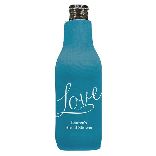 Expressive Script Love Bottle Huggers
