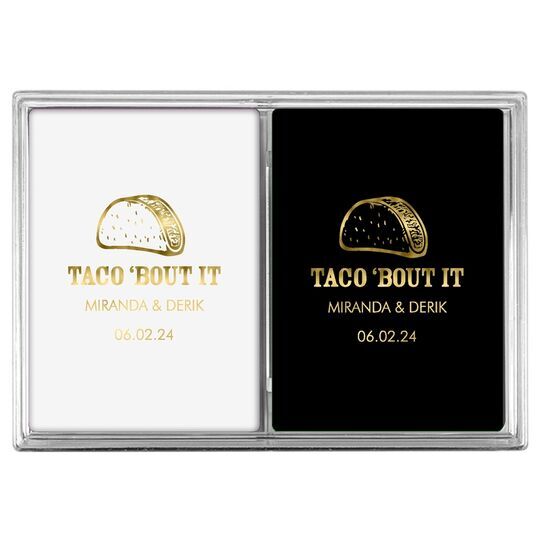 Taco Bout It Double Deck Playing Cards