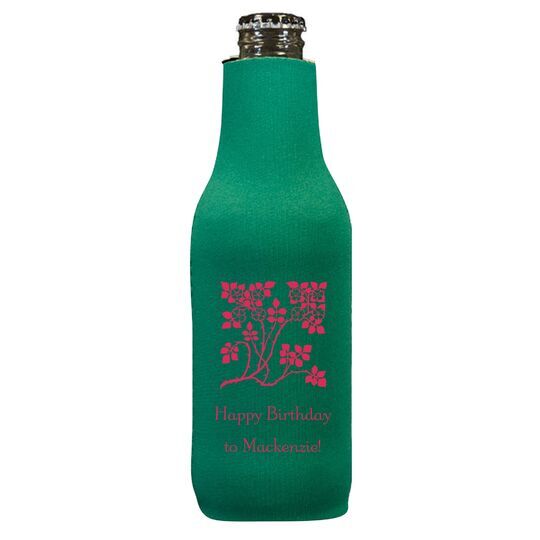 Floral Design Bottle Huggers