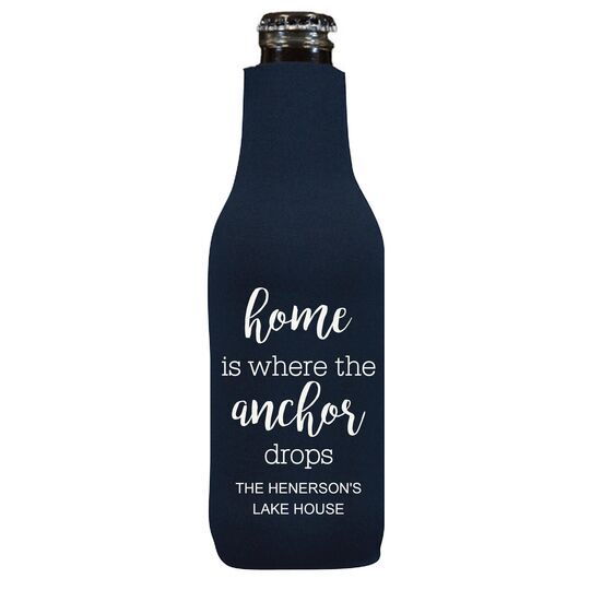 Home is Where the Anchor Drops Bottle Huggers