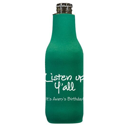 Studio Listen Up Y'All Bottle Huggers