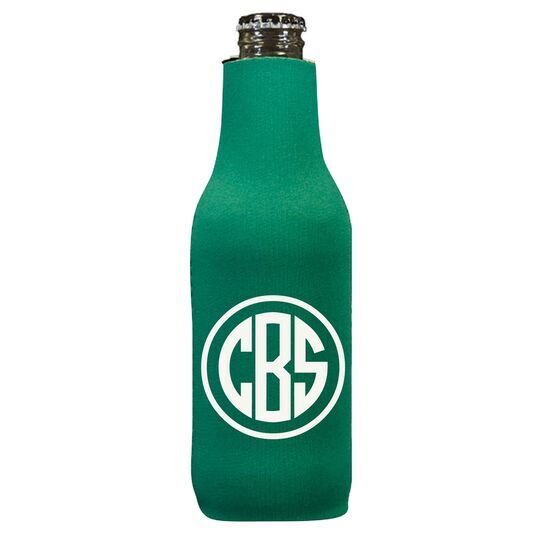 Framed Rounded Monogram Bottle Huggers