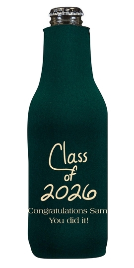 Fun Class of Calligraphy Bottle Huggers