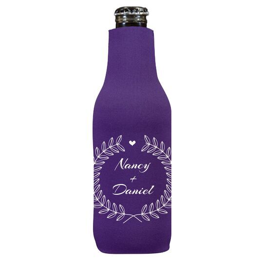 Heart and Wreath Bottle Huggers