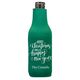 Hand Lettered Merry Christmas and Happy New Year Bottle Huggers Image 2 of 2