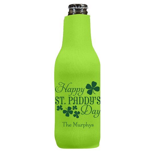 Happy St. Paddy's Day Bottle Huggers