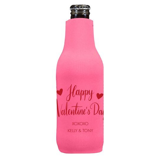 Happy Valentine's Day Bottle Huggers