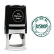 Vintage Bishop Self-Inking Stamp Image 1 of 3