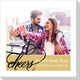 Refined Cheers in Your Color Choice Photo Napkins Image 6 of 6