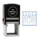 Gaston Square Self-Inking Stamp Image 1 of 3